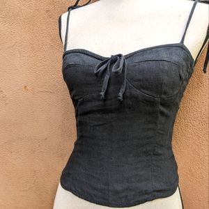 Reformation bustier tank